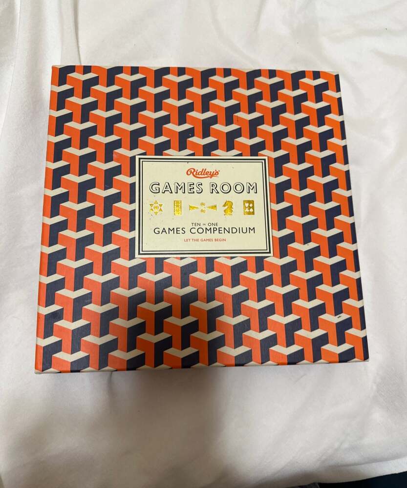 Ridley's Games Room Chess and Checkers Set